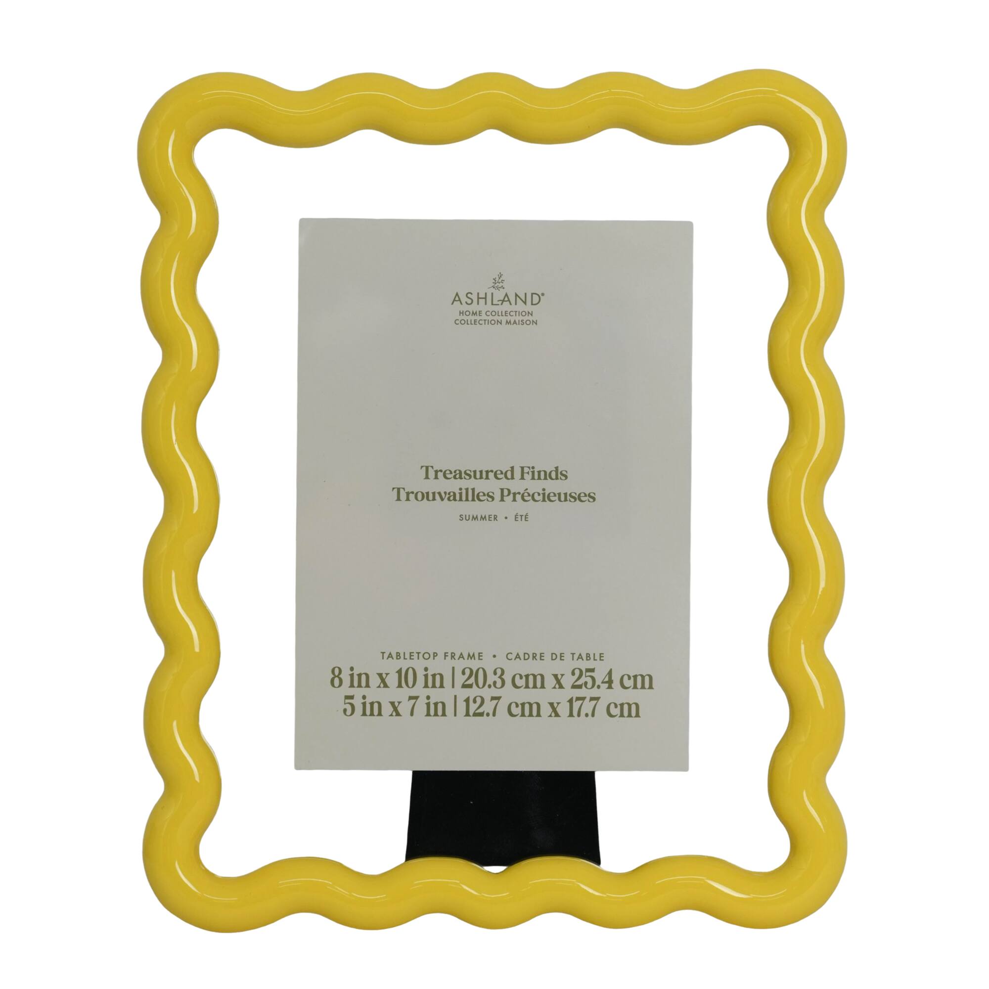 8" x 10" Yellow Wavy Tabletop Frame, Treasured Finds by Ashland®